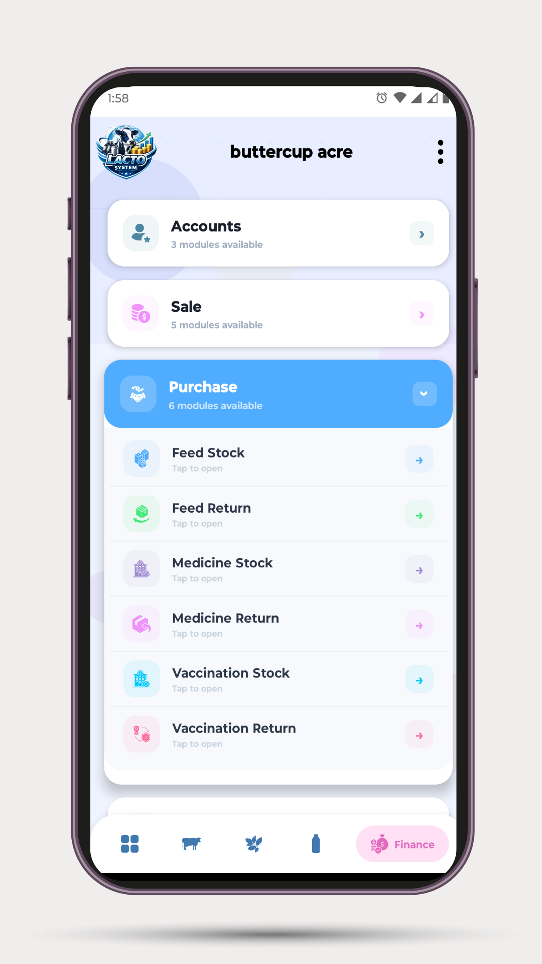 Lacto System App screenshot 3